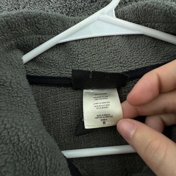 Patagonia Men’s Medium Gray Full Zip Double Pocket Jacket Fleece Hiking Adult - Picture 8 of 16